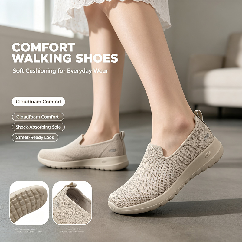 Women Shoes Hong Kong - Orijinal Skechers Go Walk Kadın Slip-On