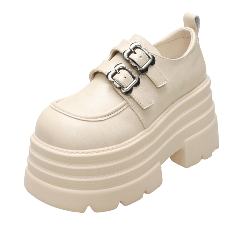 Women Shoes Japanese Brand - Daireler Platformu Loafer'lar Ayakkabı Kadın Bahar