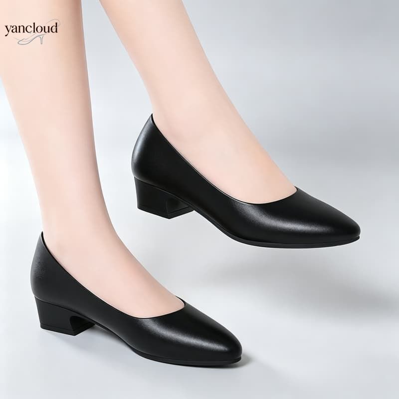 Court Heel Pointed - Her Şeyle Uyumlu Zarif Kadın Yumuşak