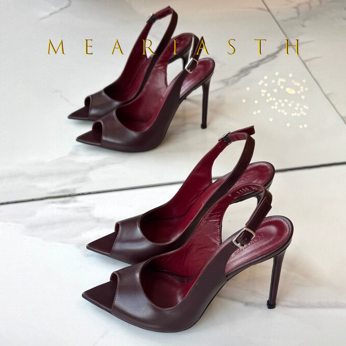 Women Shoes Japanese Brand - Rugan Sandalet Siyah Degrade Kadın sivri