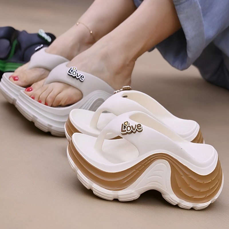 Yeni Y2K Kalın Platform Parmak - Thong Flat Sandal incelemesi ve fiyatı