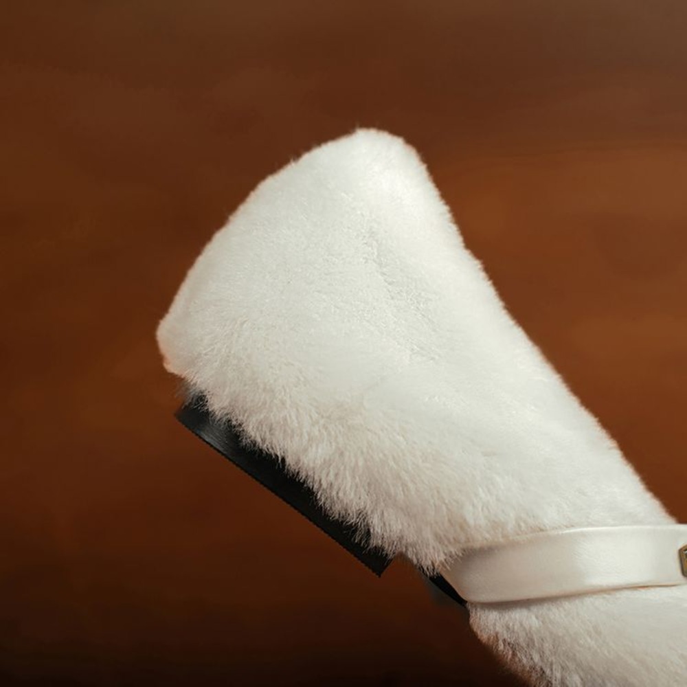Moda Kare Burunlu Polar Astarl - Women Shoes Japanese Brand incelemesi ve fiyatı
