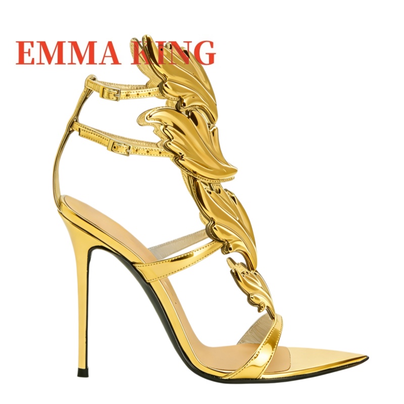 Kadın Metalik Kanatlı Yüksek T - Metallic Heel Sandal incelemesi ve fiyatı
