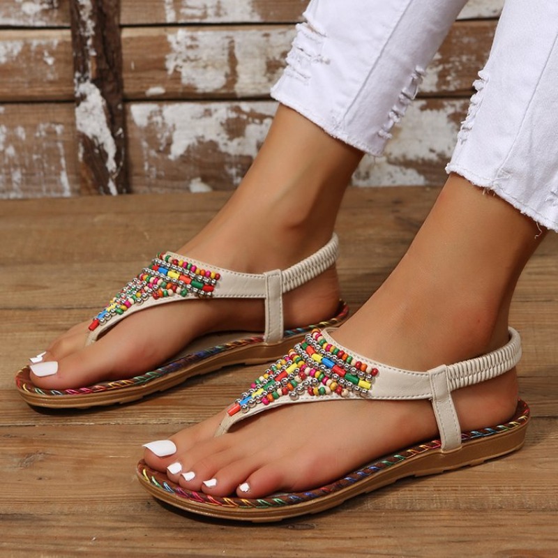 Yazlık Kadın Büyük Beden Roma  - Thong Flat Sandal incelemesi ve fiyatı