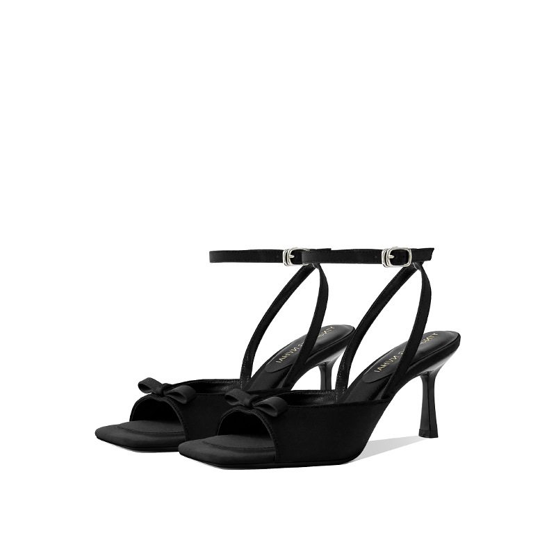 Kadın Siyah/Gümüş Metalik Burn - Metallic Heel Sandal incelemesi ve fiyatı