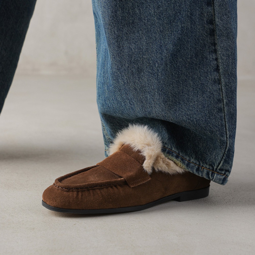 Lüks Marka Kürklü Mokasen Kadı - Women Shoes Japanese Brand incelemesi ve fiyatı