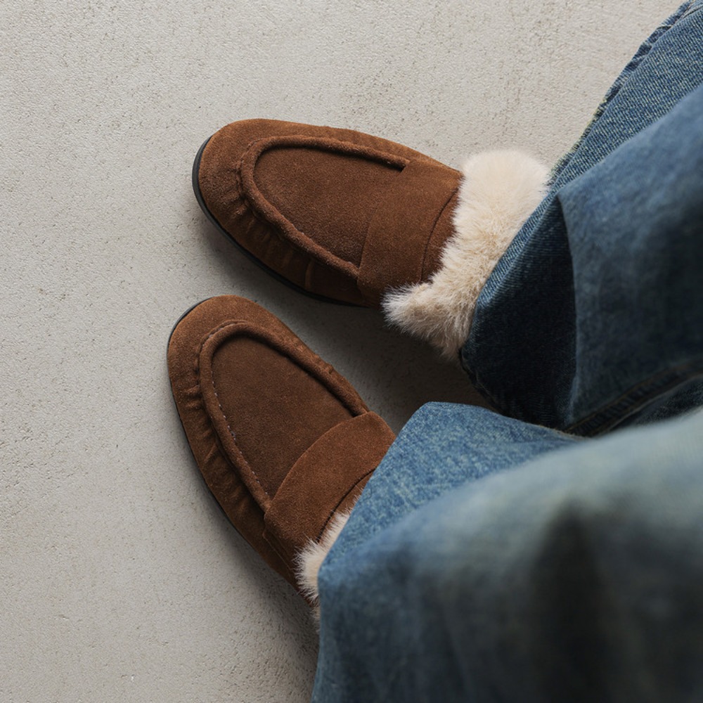 Lüks Marka Kürklü Mokasen Kadı - Women Shoes Japanese Brand incelemesi ve fiyatı