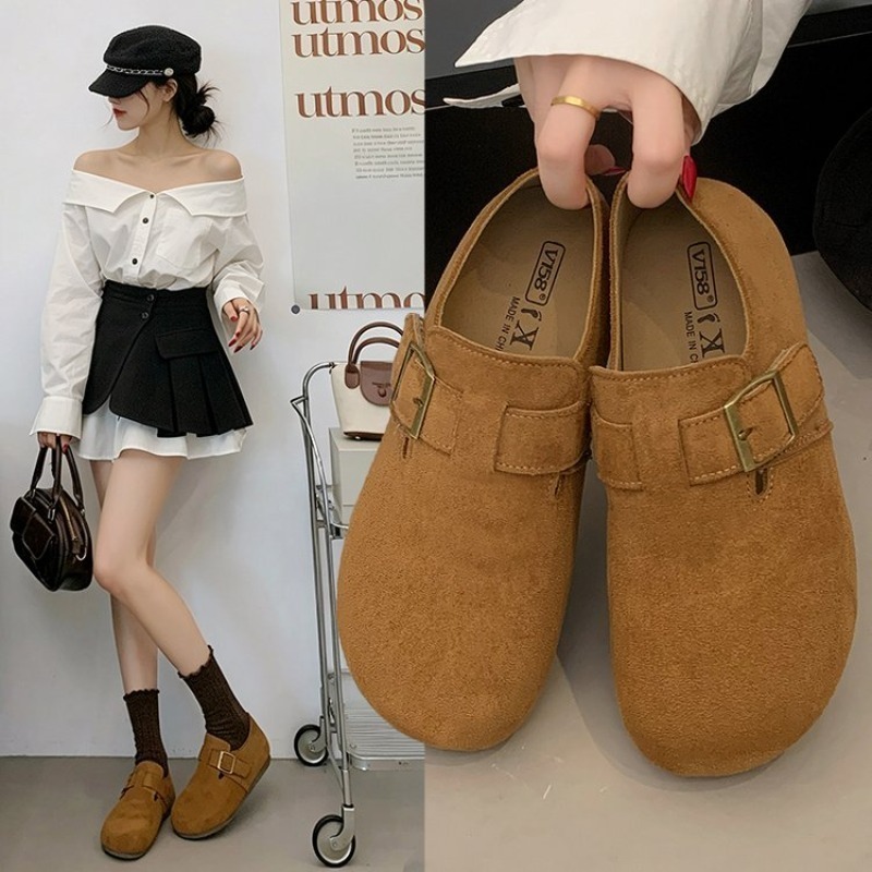 Kadın Süet Kapalı Topuklu Birk - Shoes For Women Flats incelemesi ve fiyatı