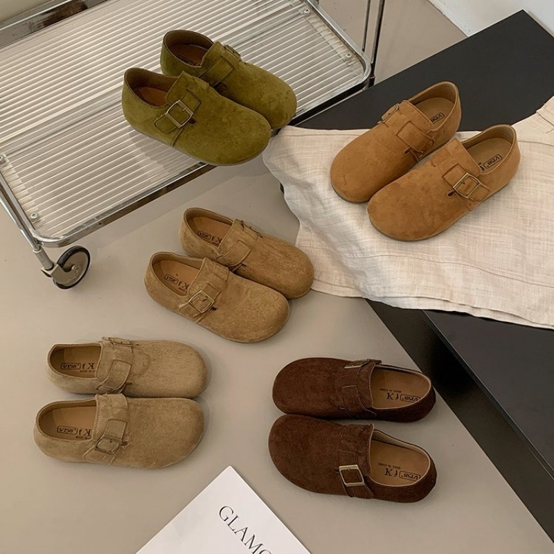 Kadın Süet Kapalı Topuklu Birk - Shoes For Women Flats incelemesi ve fiyatı